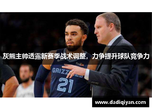 灰熊主帅透露新赛季战术调整,力争提升球队竞争力