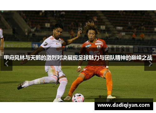 甲府风林与天鹅的激烈对决展现足球魅力与团队精神的巅峰之战